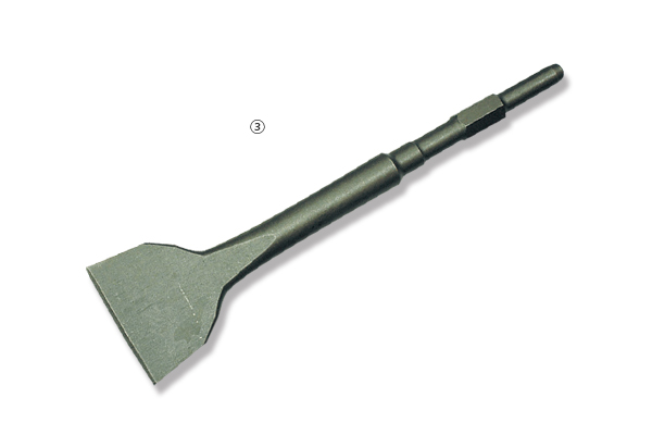 衝撃切削工具 スケーリングチゼル 75mm（ラクダ）