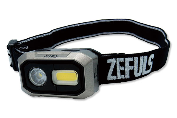 ゼフルス 乾電池式LEDヘッドライト ラディウス ZA-R400